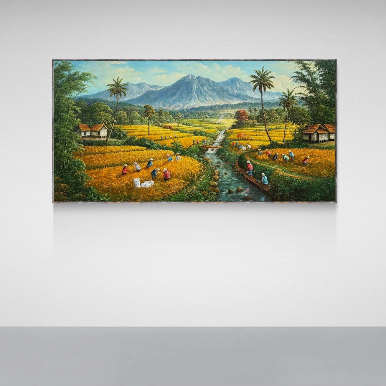Golden Harvest at The Foot of the Peaks image 4