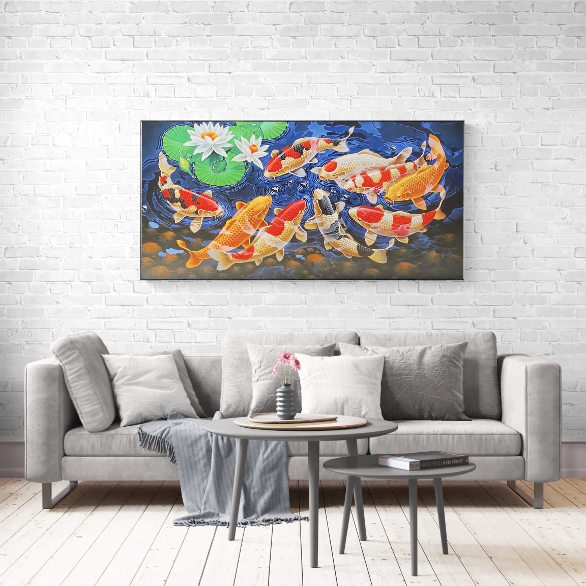 Harmony Beneath the Lilies