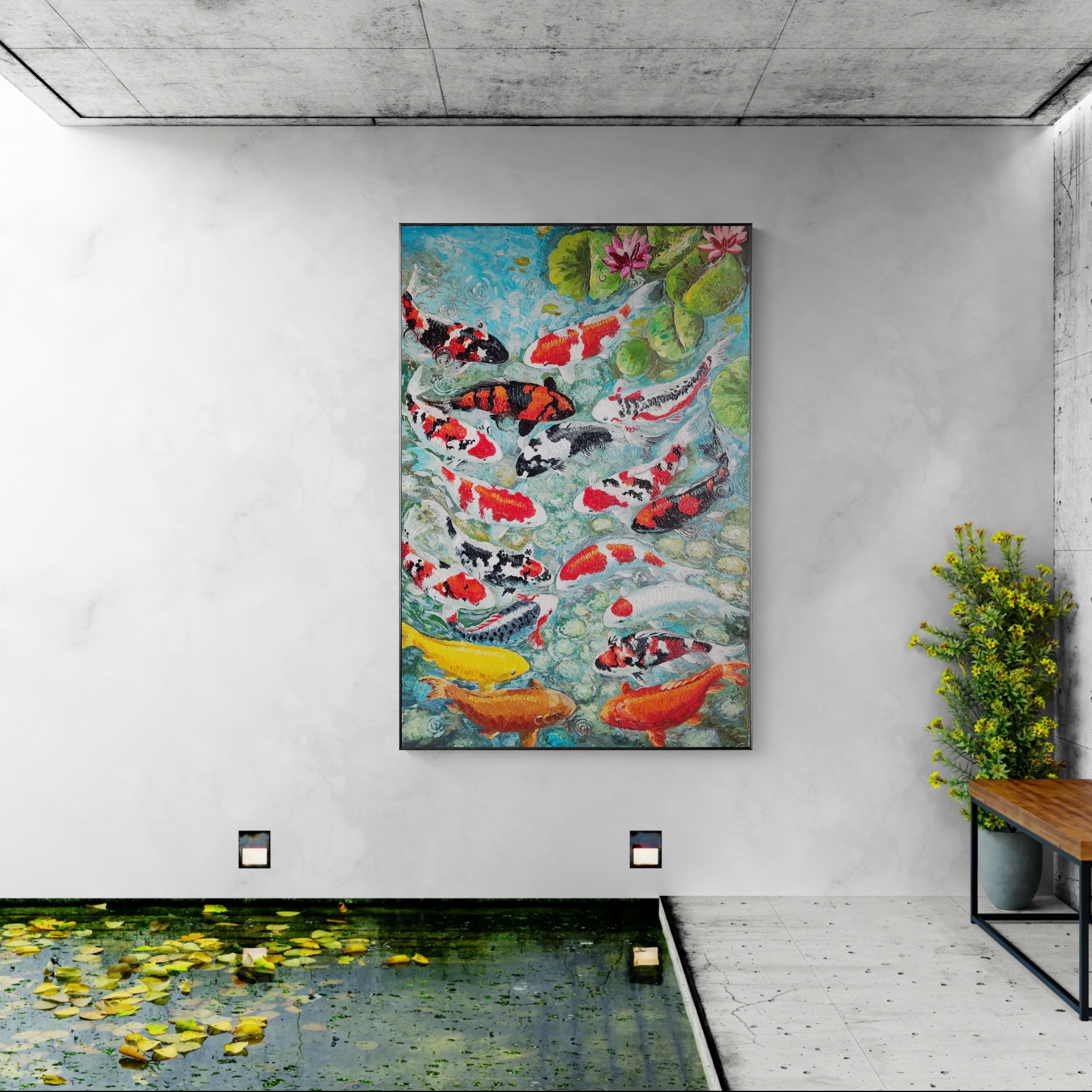 Gathering at Koi Park