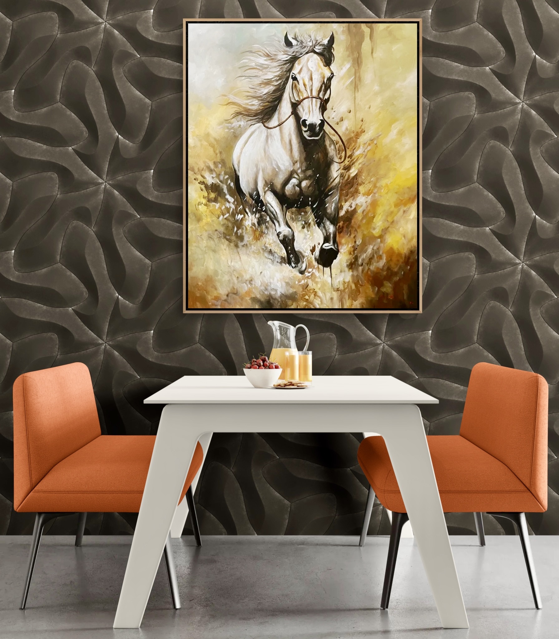 Gallop Through Golden Tempest image 4