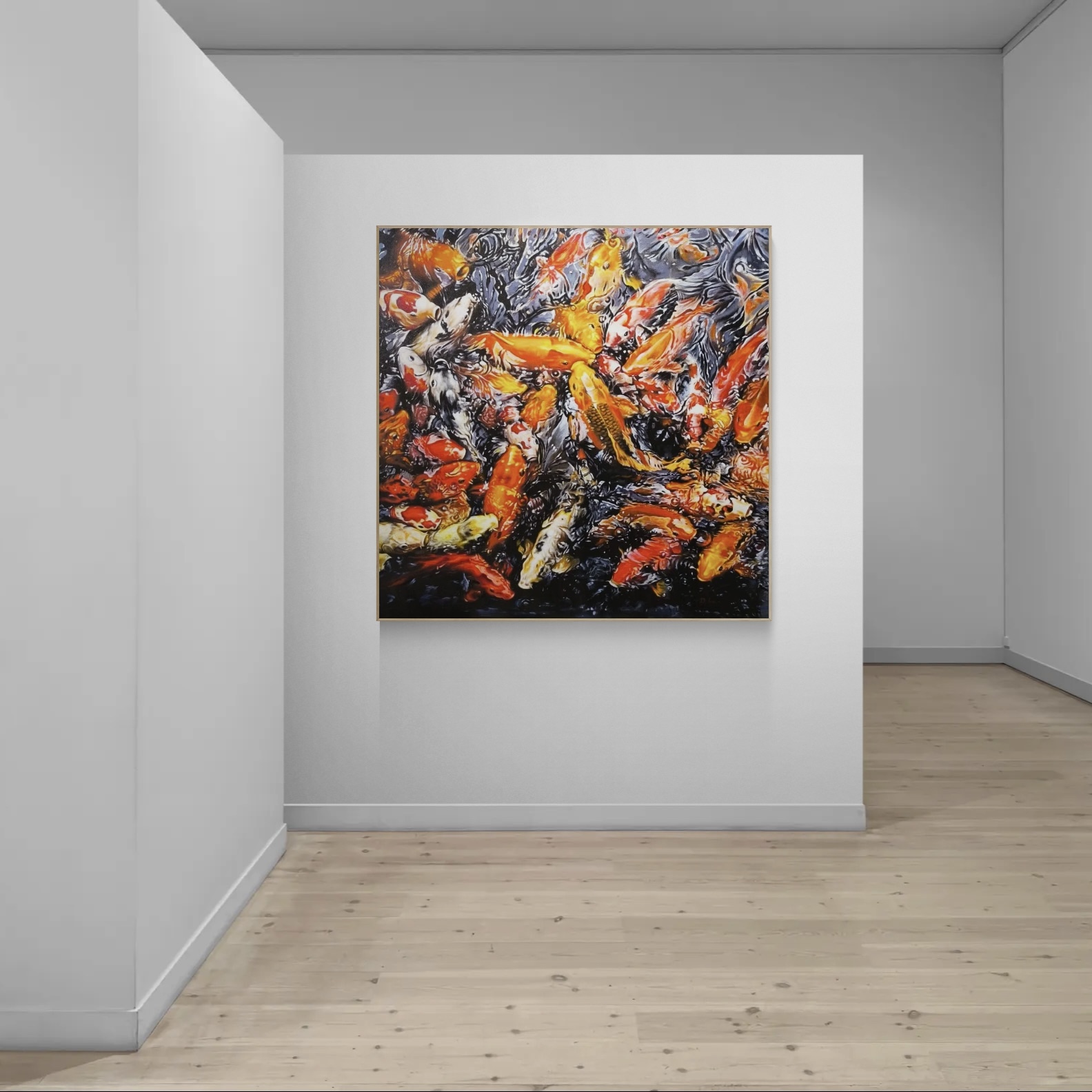 Koi Frenzy: Beneath the Shimmering Surface image 2