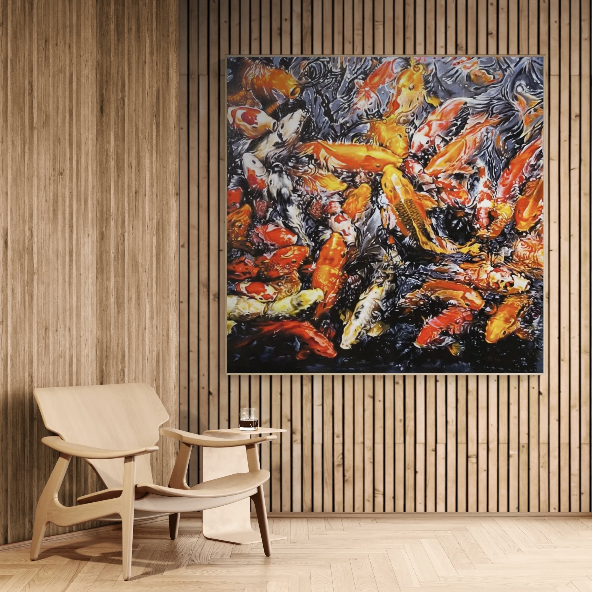 Koi Frenzy: Beneath the Shimmering Surface image 4