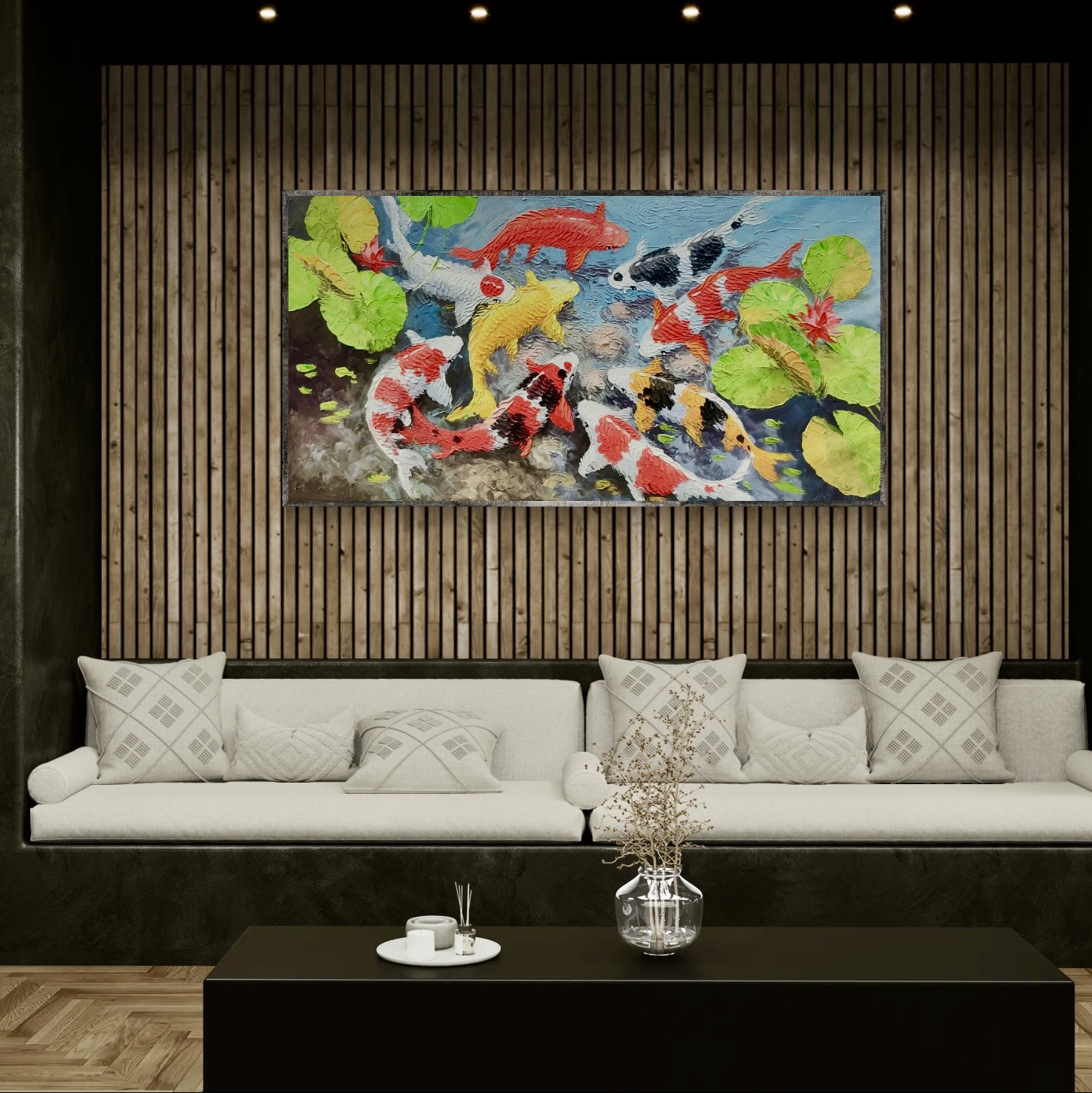 Koi Symphony in Bloom image 2
