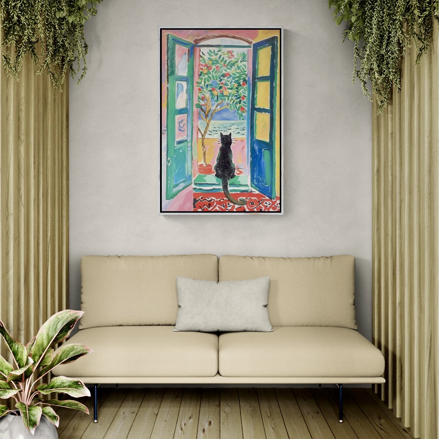 The Quiet Watcher at the Open Door image 3