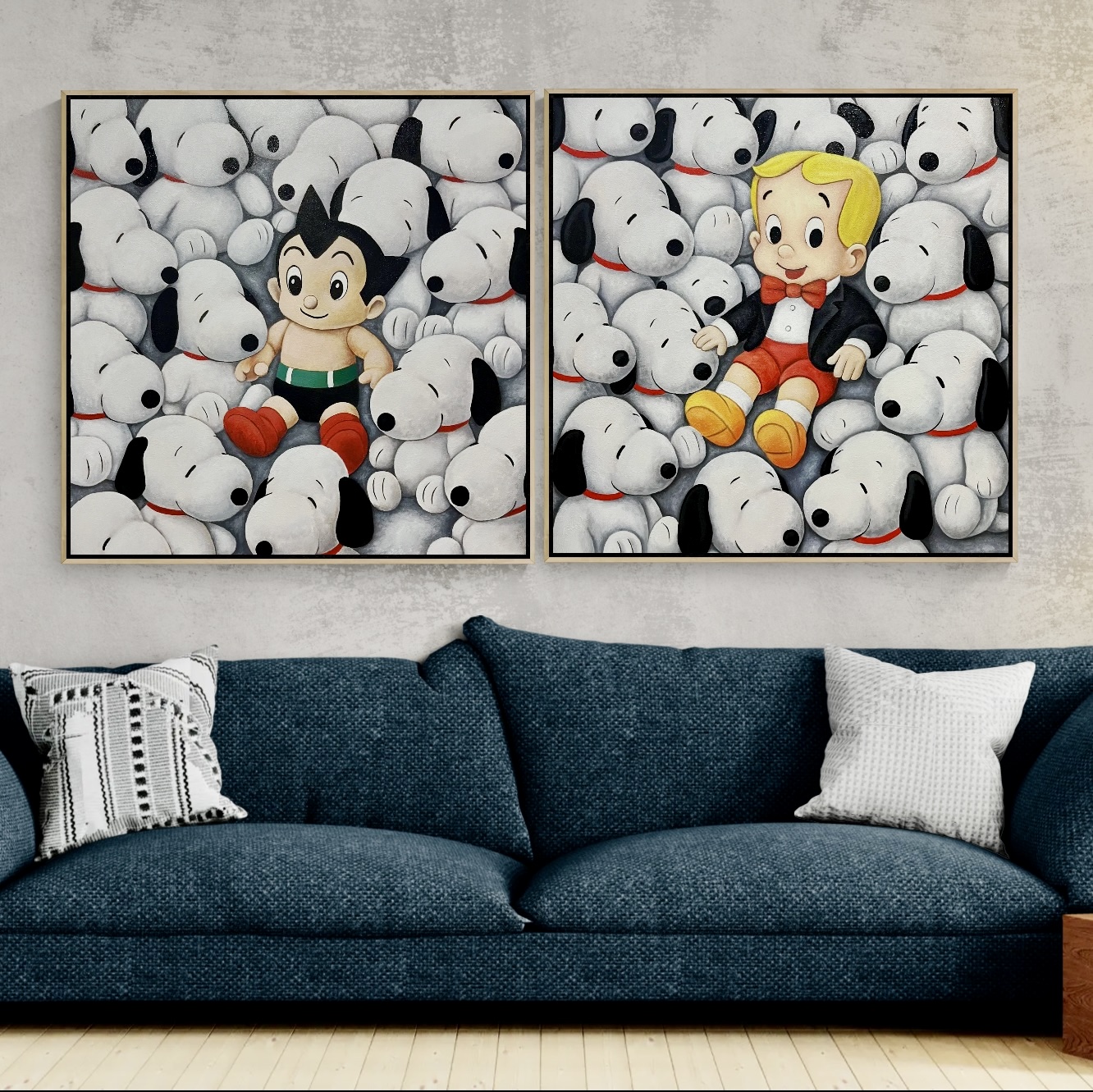 The Golden Boy in a Sea of Snoopy image 5