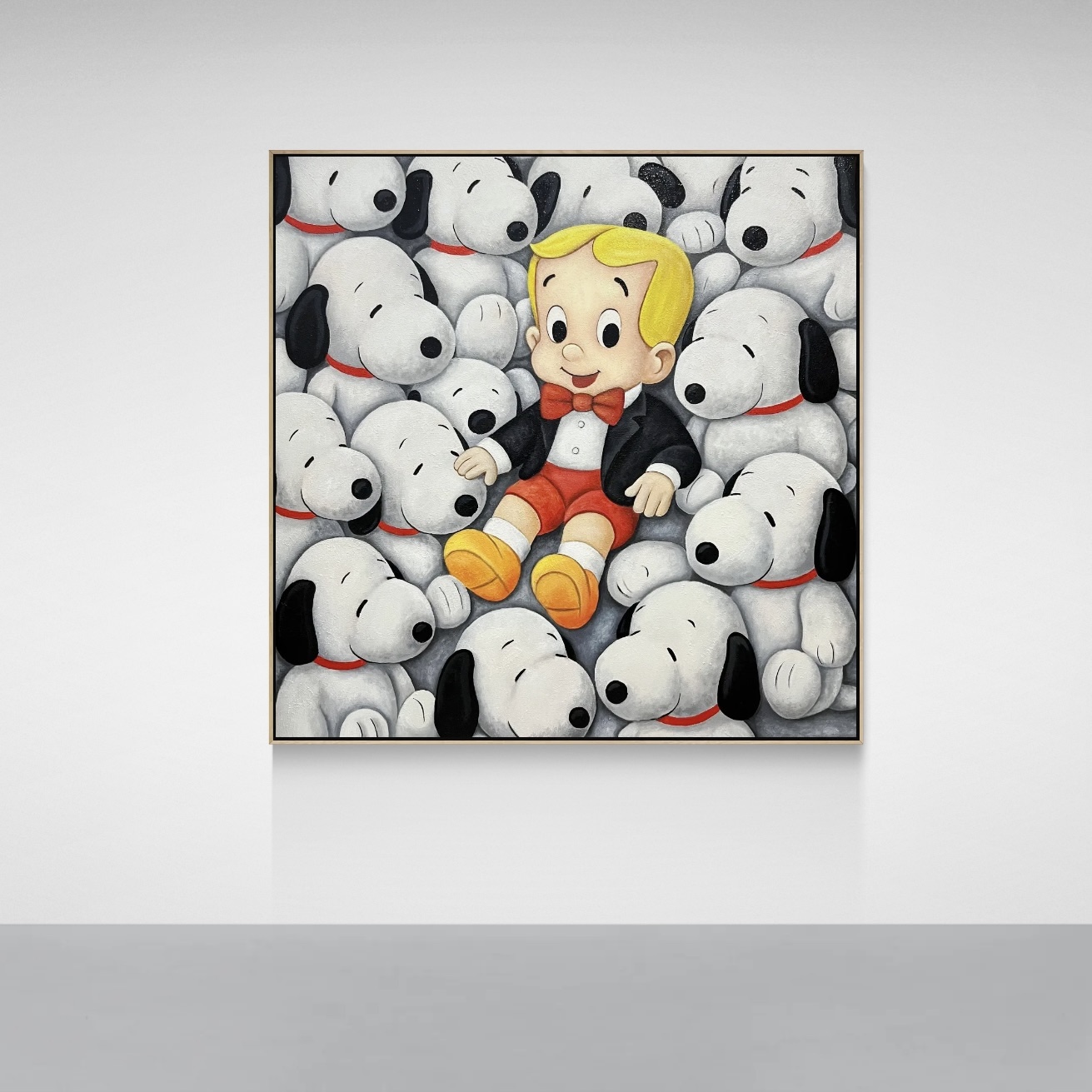 The Golden Boy in a Sea of Snoopy