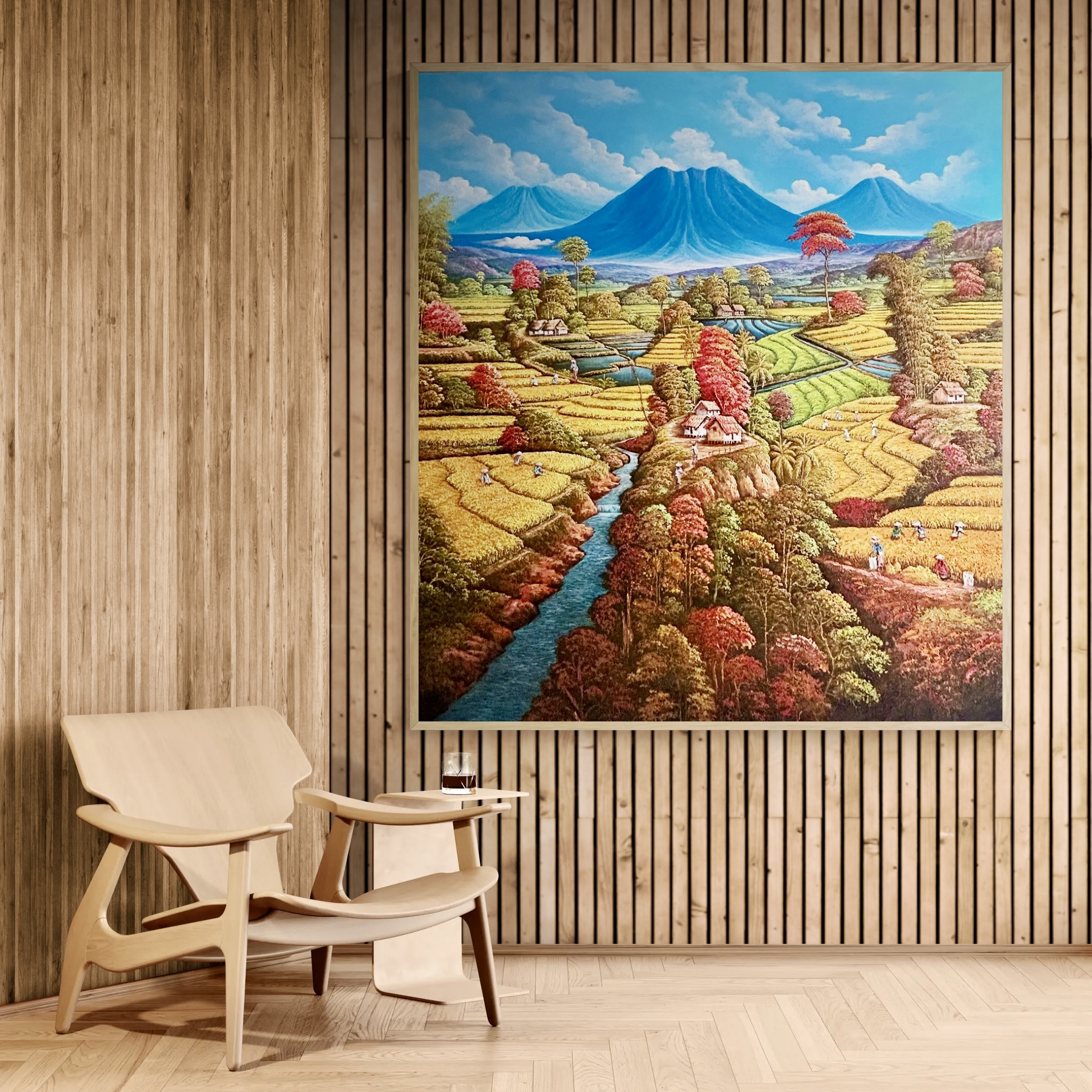 Autumn's Embrace in the Terraced Valley image 2