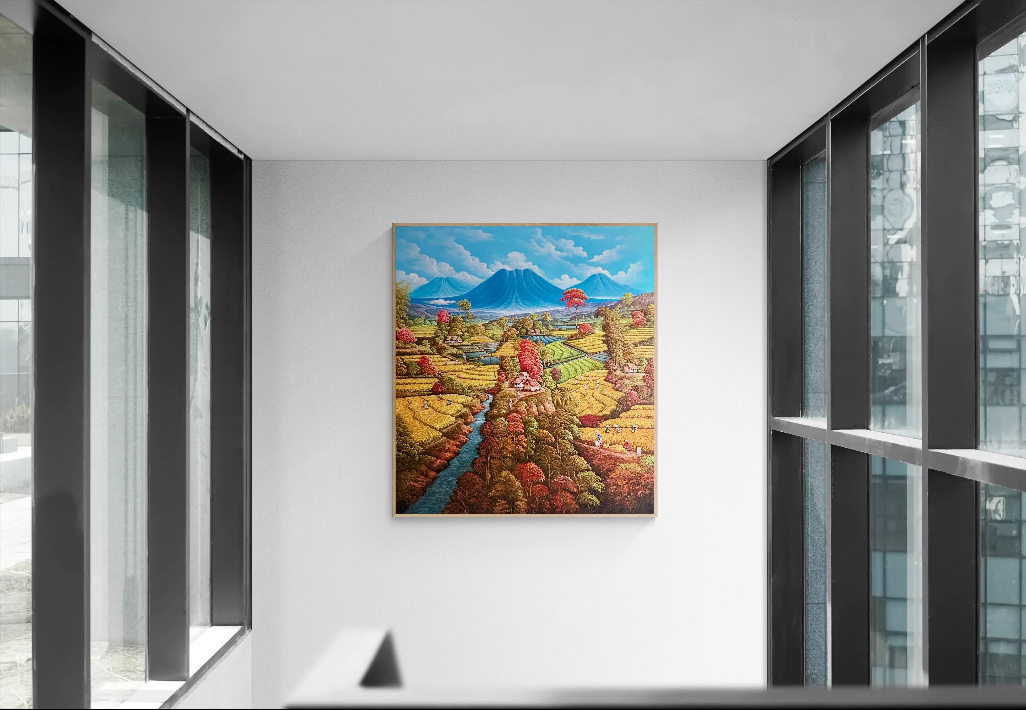Autumn's Embrace in the Terraced Valley image 3