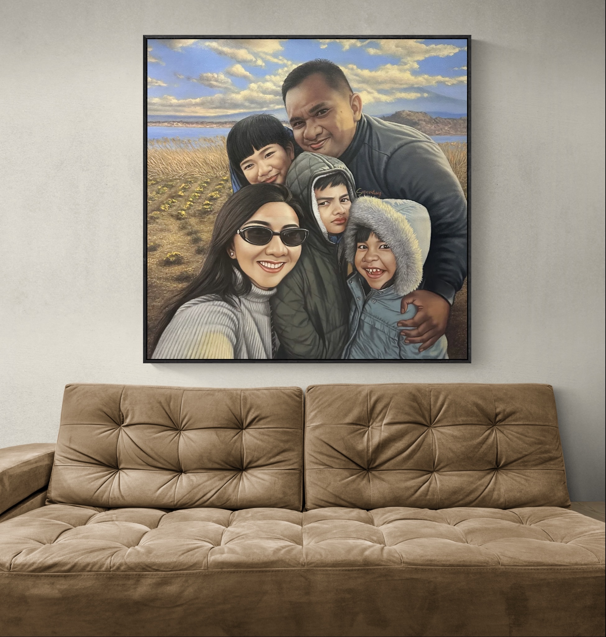 (Customs Family Picture) Golden Horizon Family Portrait